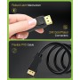 Cavo Audio/Video DisplayPort 2.1 M/M 4K 5m Nero