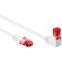 Cavo di rete Patch Connettore Angolato 90&deg CCA Cat.6 UTP 5m Bianco