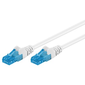 Cavo di rete Patch in Rame Cat. 6A Bianco U/UTP 0.5 m