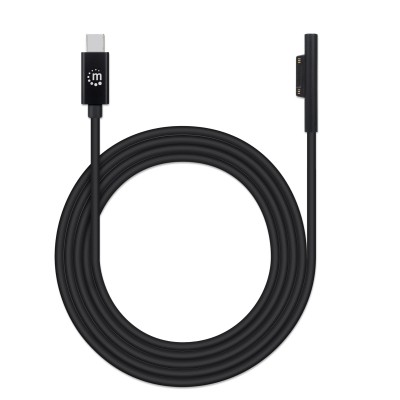 Cavo di ricarica da USB-C&trade a Surface&reg Connect 1,8m Nero