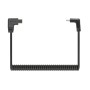 Cavo di Ricarica USB-C&trade a Micro-USB 1m Spiralato Nero