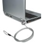 Cavo di Sicurezza in Acciaio con Lucchetto per Notebook