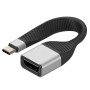 Cavo Corto Piatto USB-C&trade Maschio a Displayport Femmina FPC 13,1 cm