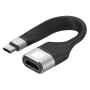 Cavo Corto Piatto USB-C&trade Maschio a HDMI Femmina FPC 13,6 cm