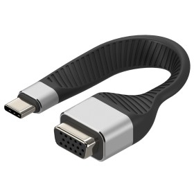 Cavo Corto Piatto USB-C&trade Maschio a VGA Femmina FPC 11,95 cm