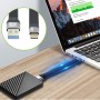 Cavo Corto Piatto USB-A a USB-C&trade Ricarica Rapida FPC 12 cm