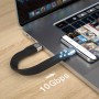 Cavo Corto Piatto USB-A a USB-C&trade Ricarica Rapida FPC 12 cm