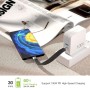 Cavo Corto Piatto USB-C&trade a USB-C&trade E-Mark Ricarica Rapida FPC 12.4 cm