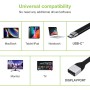 Cavo Corto Piatto USB-C&trade Maschio a Displayport Femmina FPC 13,1 cm
