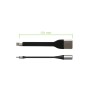 Cavo Corto Piatto USB-C&trade Maschio a Displayport Femmina FPC 13,1 cm