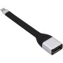 Cavo Corto Piatto USB-C&trade Maschio a Displayport Femmina FPC 13,1 cm