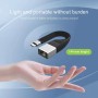 Cavo Corto Piatto USB-C&trade Maschio a RJ45 Femmina FPC 14,4 cm
