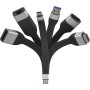 Cavo Corto Piatto USB-C&trade Maschio a RJ45 Femmina FPC 14,4 cm