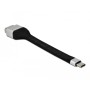 Cavo Corto Piatto USB-C&trade Maschio a VGA Femmina FPC 11,95 cm