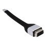 Cavo Corto Piatto USB-C&trade Maschio a VGA Femmina FPC 11,95 cm