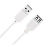 Cavo Prolunga USB A Maschio Femmina Alta Velocit&agrave 0.3m Bianco