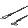 Cavo USB-C&trade Maschio Angolato a USB-C&trade Dritto 2m