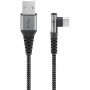 Cavo USB-C&trade Maschio Angolato a USB-A Dritto 2m