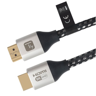 Cavo HDMI&trade 2.1 Maschio / Maschio 8K@60Hz Ultra High Speed UHD 1m
