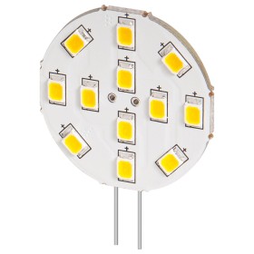 Lampada 12 LED SMD G4 5050 2W 230 Lumen Bianco Freddo, Classe E