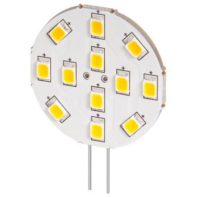 Lampada 12 LED SMD G4 5050 2W 230 Lumen Bianco Freddo, Classe E