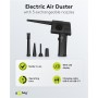 Kit di Pulizia Elettrico per PC Soffiatore ad Aria con 5 Ugelli Intercambiabili