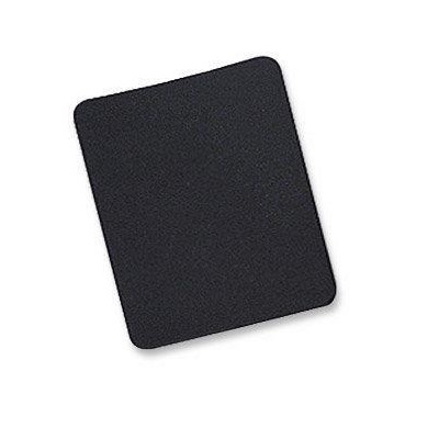 Tappetino per Mouse, 6 mm, Bulk, 25x22 cm, Nero