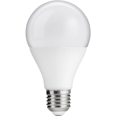 Lampadina E27 Bianco Caldo Satinato 11W, Classe F