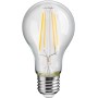 Lampadina LED E27 Bianco Caldo 7W con Filamento Classe E Trasparente
