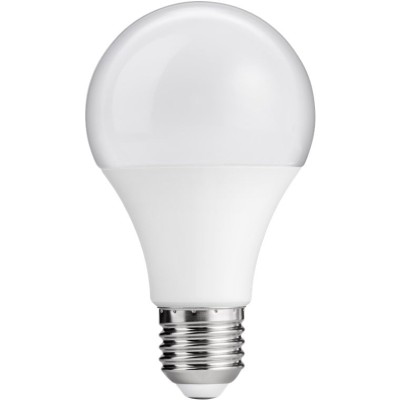 Lampadina LED E27 Bianco Caldo 8.5W Satinata, Classe F