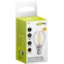 Lampadina Mini Globo E14 a Filamento Bianco Caldo 4W, Classe E