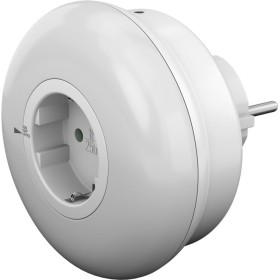 Luce Notturna a 3 LED Plug-In con Sensore Crepuscolare Bianco Freddo