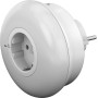 Luce Notturna a 3 LED Plug-In con Sensore Crepuscolare Bianco Freddo