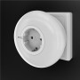 Luce Notturna a 3 LED Plug-In con Sensore Crepuscolare Bianco Freddo