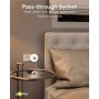 Luce Notturna a 3 LED Plug-In con Sensore Crepuscolare Bianco Freddo