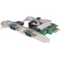 Scheda PCI Express Seriale 2 Porte DB9 M