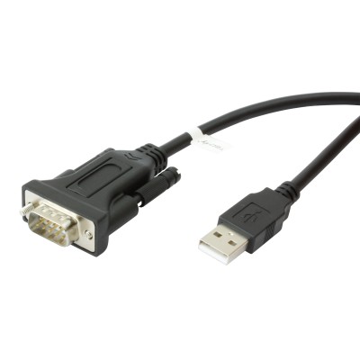 Convertitore Adattatore Techly da USB 2.0 a Seriale Nero