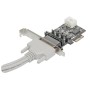 Scheda PCI Express 4 Porte DB9 RS-232