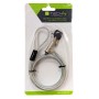 Lucchetto con Sistema di Sicurezza Wedge-Lock per Notebook Cavo 1,8m