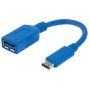 Cavo Superspeed USB A Femmina USB-C&trade Maschio 15cm Blu
