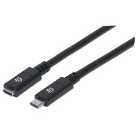 Cavo SuperSpeed USB-C&trade Maschio/USB-C&trade Femmina 0,5m Nero