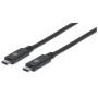 Cavo SuperSpeed USB-C&trade Maschio/USB-C&trade Maschio 1m Nero