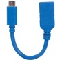 Cavo Superspeed USB A Femmina USB-C&trade Maschio 15cm Blu