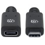 Cavo SuperSpeed USB-C&trade Maschio/USB-C&trade Femmina 0,5m Nero
