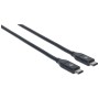 Cavo SuperSpeed USB-C&trade Maschio/USB-C&trade Maschio 1m Nero