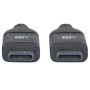 Cavo SuperSpeed USB-C&trade Maschio/USB-C&trade Maschio 1m Nero