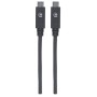 Cavo SuperSpeed USB-C&trade Maschio/USB-C&trade Maschio 1m Nero