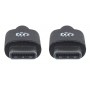 Cavo SuperSpeed USB-C&trade Maschio/USB-C&trade Maschio 2m Nero