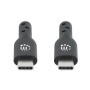 Cavo USB-C&trade Maschio/Maschio USB 3.2 Gen2 SuperSpeed 0,5m Nero