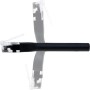 Cavo Slim Patch di Rete Pieghevole in Rame Cat.6A U/UTP 1m Nero